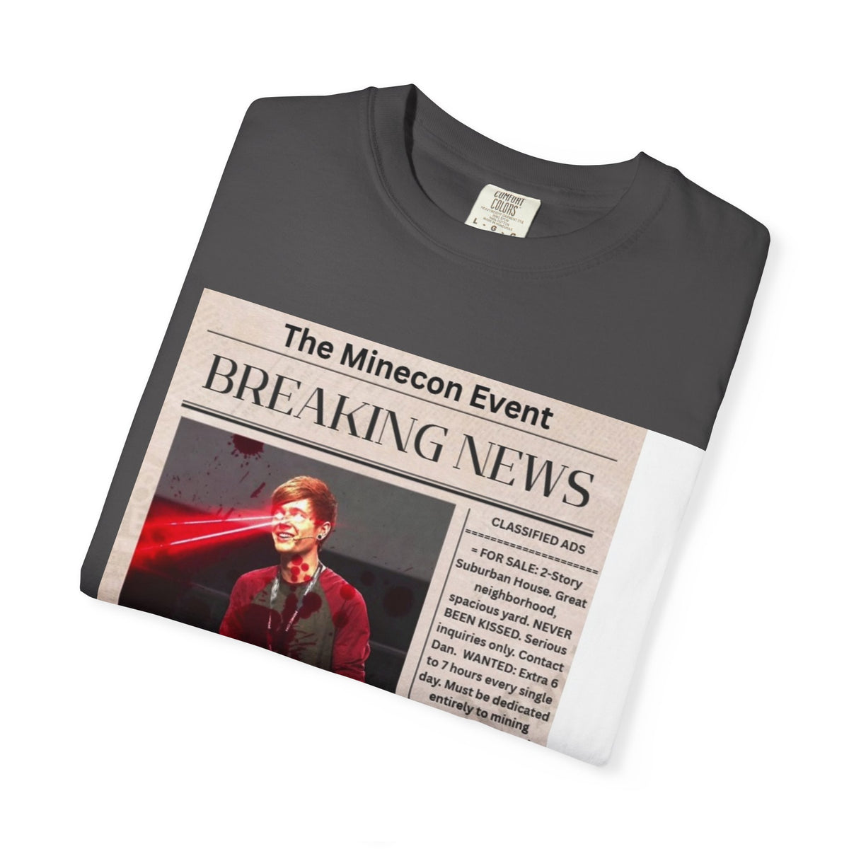 Dantdm funny meme shirt unisex adult tee