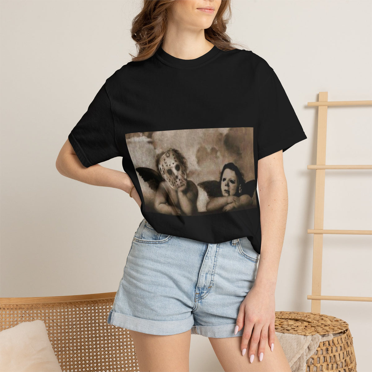 Jason and Michael Myers funny unisex adult t-shirt