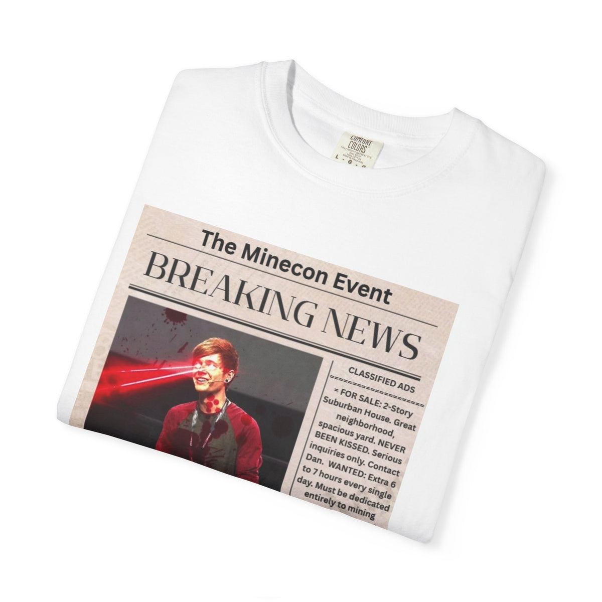 Dantdm funny meme shirt unisex adult tee